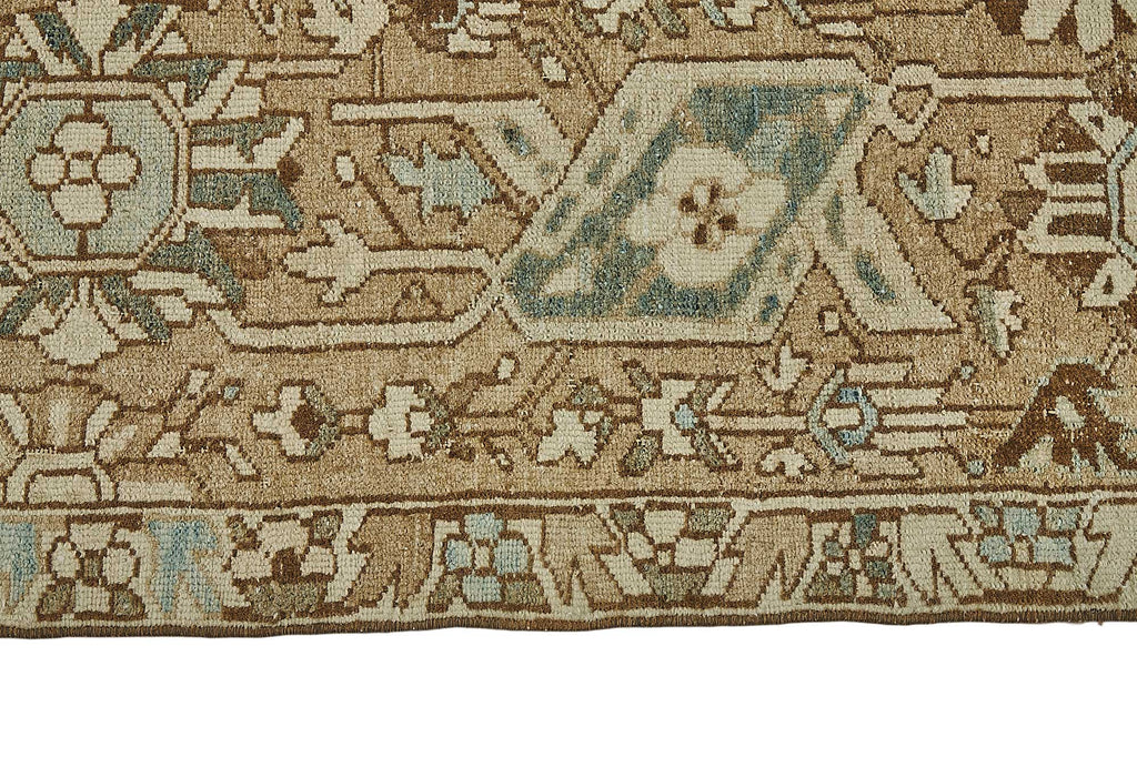 Persian Antique Rug 3.05 x 4.87 - Beige - SamaRugs