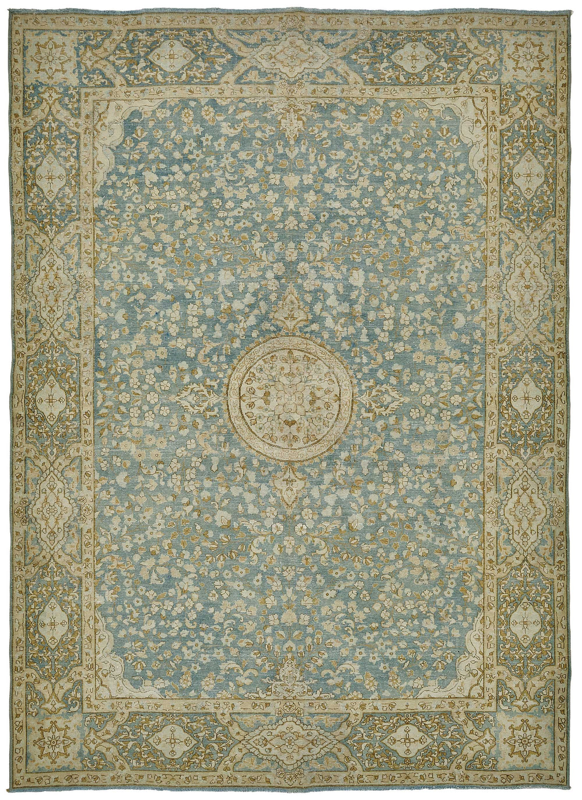 Persian Antique Rug 2.13 x 2.94 - Beige
