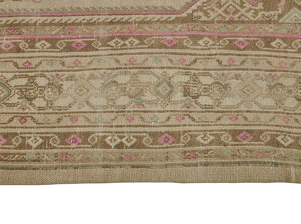 Persian Antique Rug 3.00 x 3.90 - Beige - SamaRugs