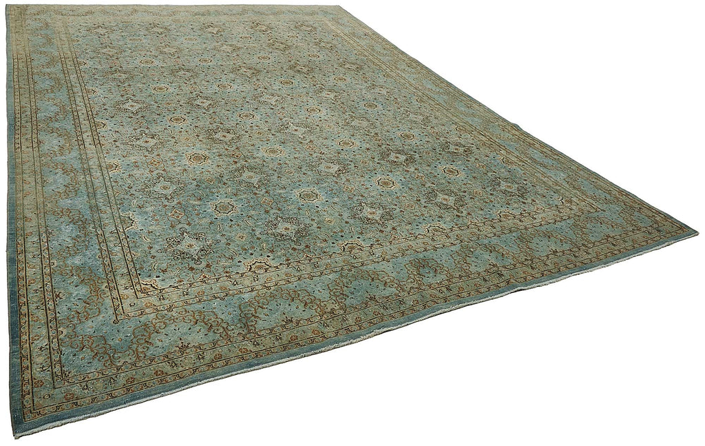 Persian Antique Rug 2.87 x 3.94 - Blue - SamaRugs