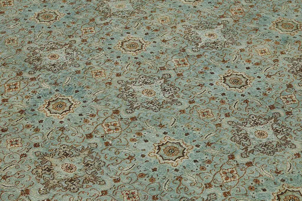 Persian Antique Rug 2.87 x 3.94 - Blue - SamaRugs