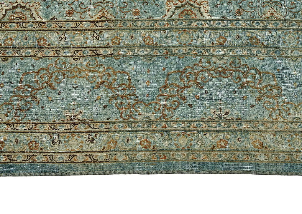 Persian Antique Rug 2.87 x 3.94 - Blue - SamaRugs