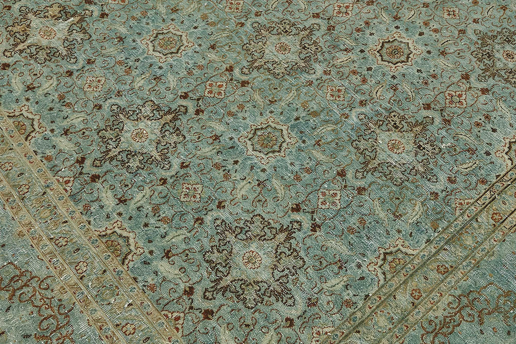 Persian Antique Rug 2.87 x 3.94 - Blue - SamaRugs