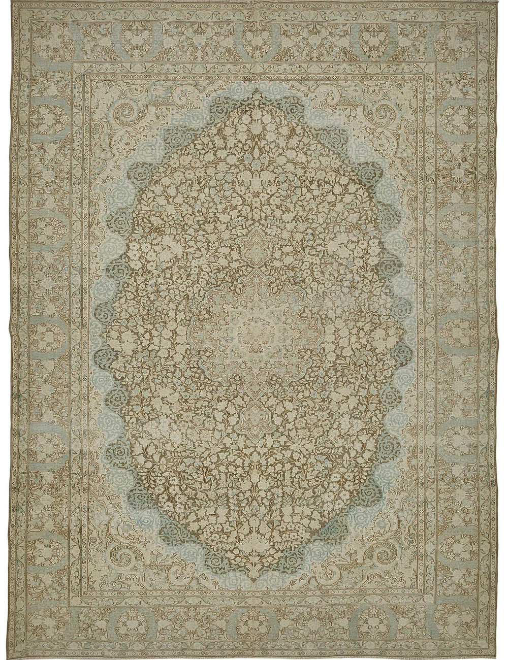 Persian Antique Rug 2.34 x 3.21 - Beige
