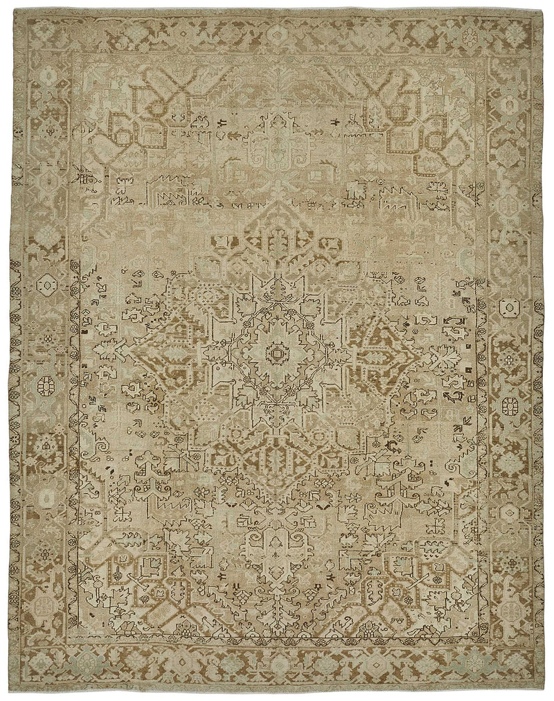 Persian Antique Rug 2.90 x 3.70 - Beige - SamaRugs