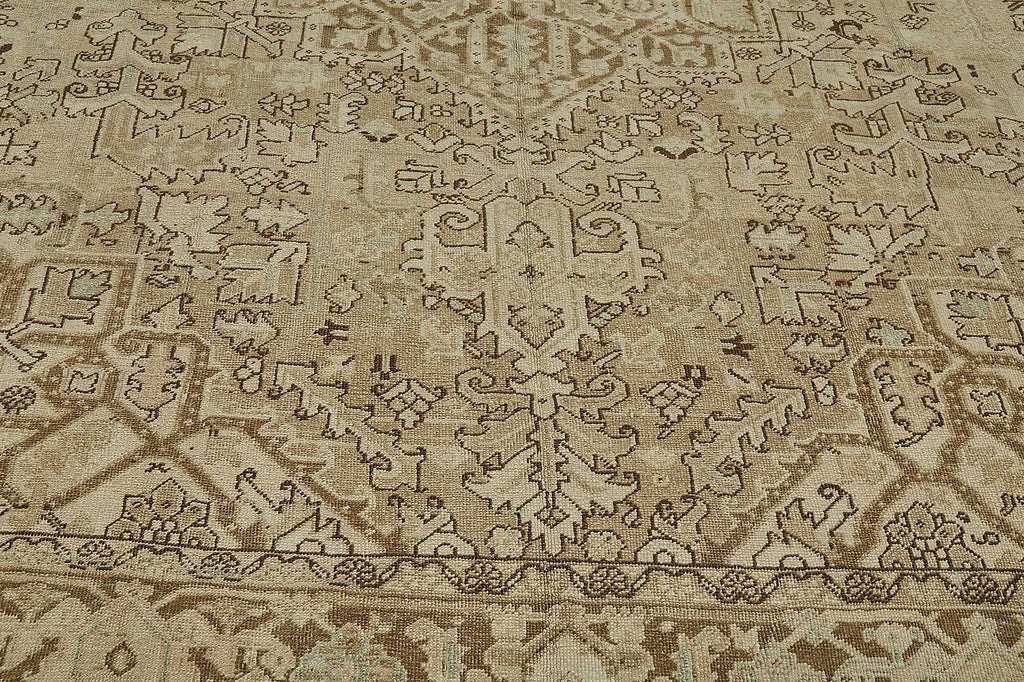 Persian Antique Rug 2.90 x 3.70 - Beige - SamaRugs