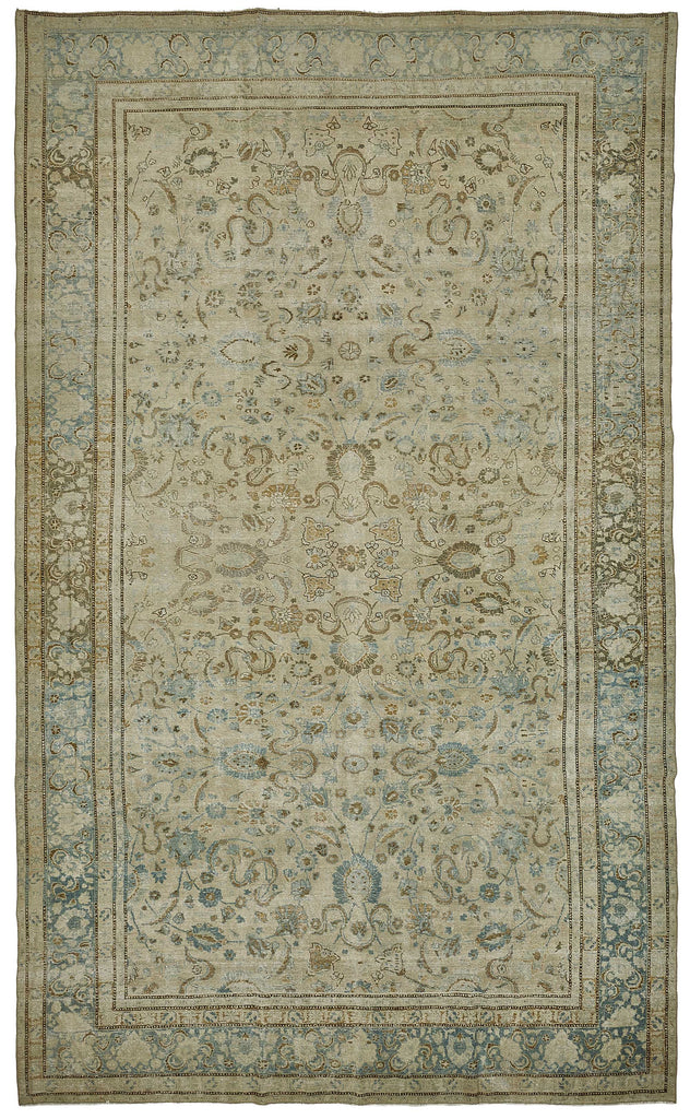 Persian Antique Rug 2.90 x 4.80 - Beige - SamaRugs