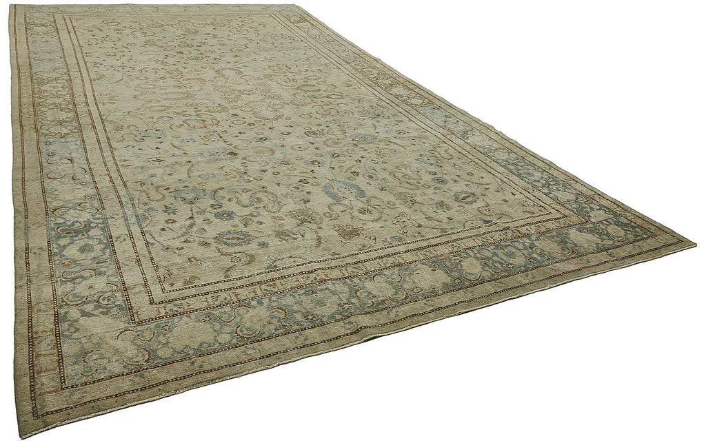 Persian Antique Rug 2.90 x 4.80 - Beige - SamaRugs