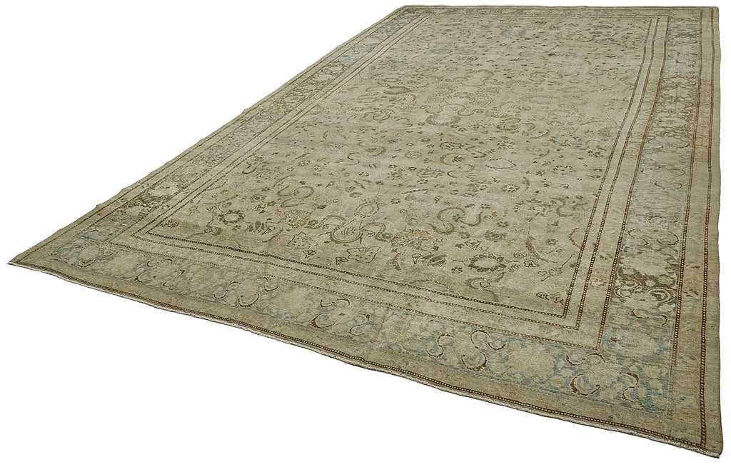 Persian Antique Rug 2.90 x 4.80 - Beige - SamaRugs