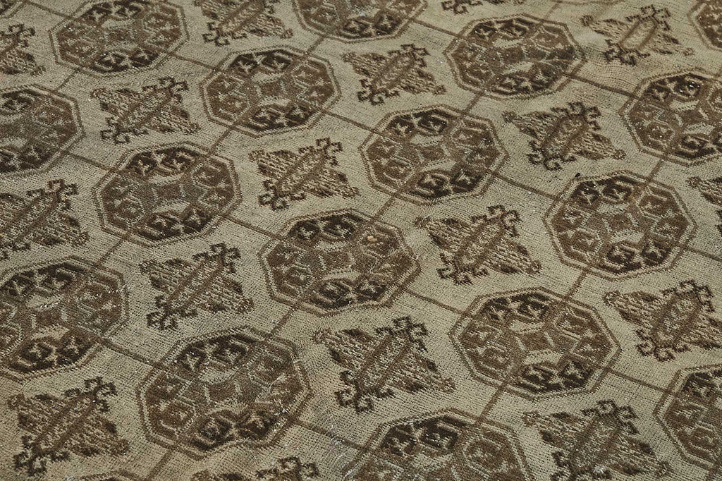 Persian Antique Rug 3.06 x 3.87 - Beige - SamaRugs