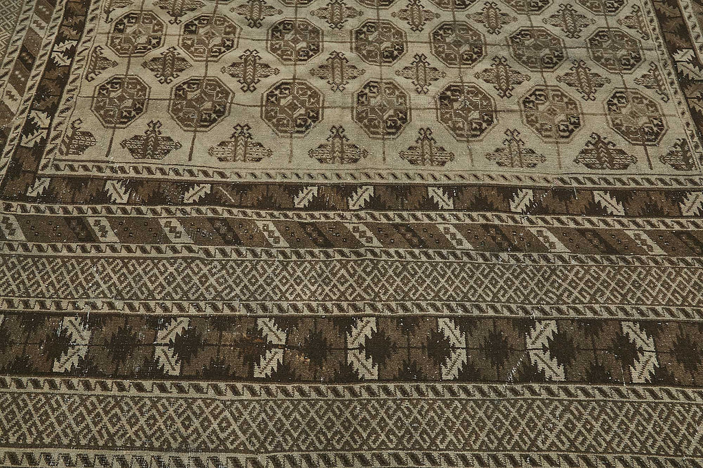 Persian Antique Rug 3.06 x 3.87 - Beige - SamaRugs