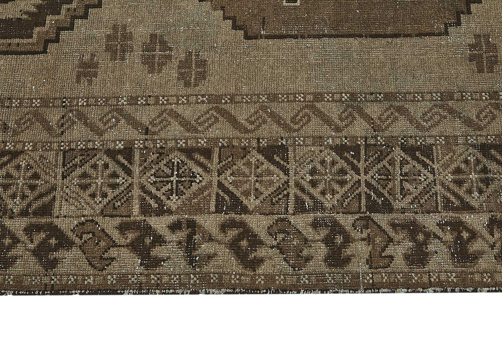 Persian Antique Rug 1.63 x 3.87 - Beige - SamaRugs