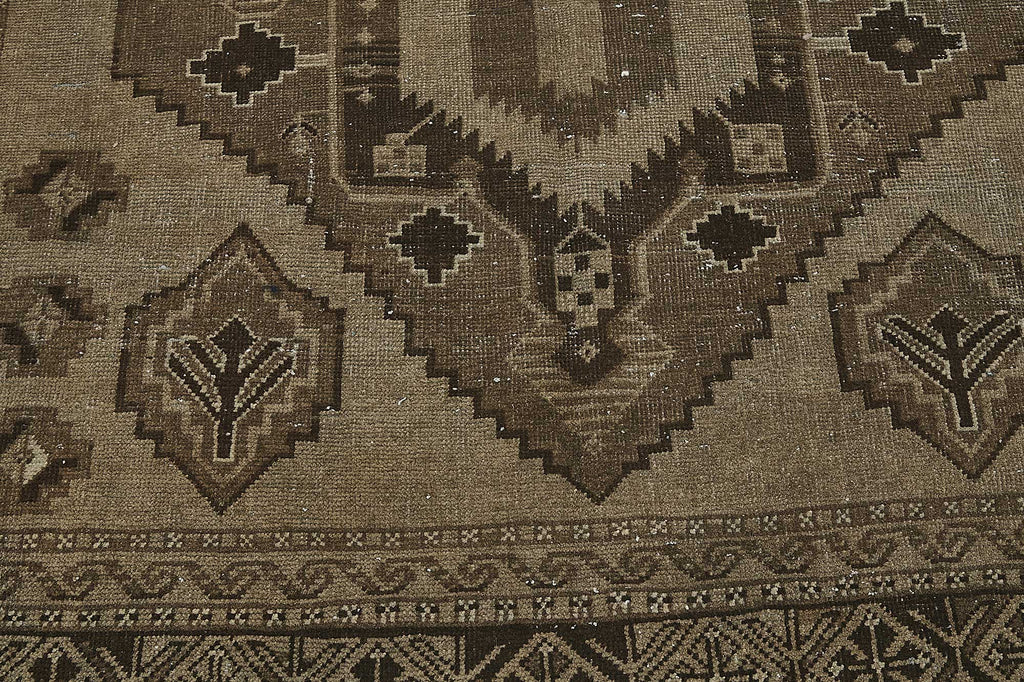 Persian Antique Rug 1.63 x 3.87 - Beige - SamaRugs