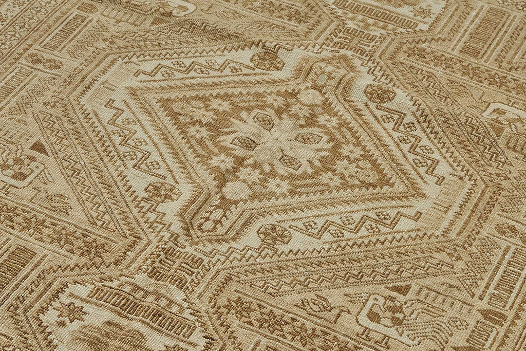 Persian Antique Rug 1.57 x 2.85 - Beige - SamaRugs