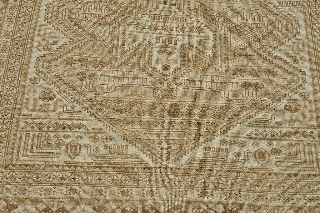 Persian Antique Rug 1.57 x 2.85 - Beige - SamaRugs