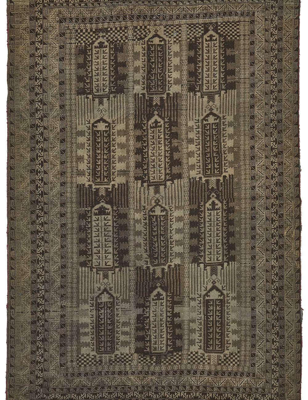 Persian Antique Rug 1.97 x 3.00 - Beige