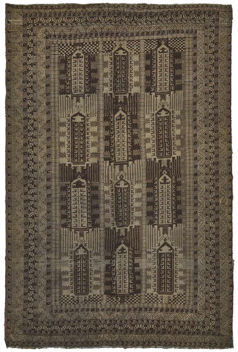 Persian Antique Rug 1.97 x 3.00 - Beige - SamaRugs