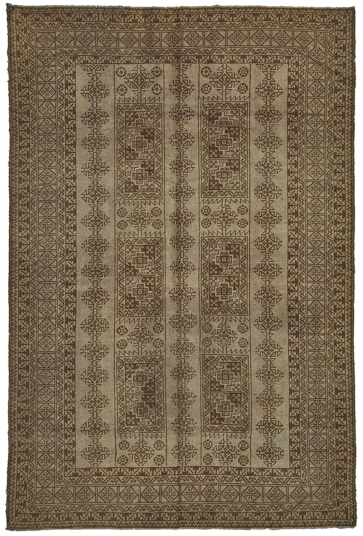 Persian Antique Rug 1.90 x 2.96 - Beige