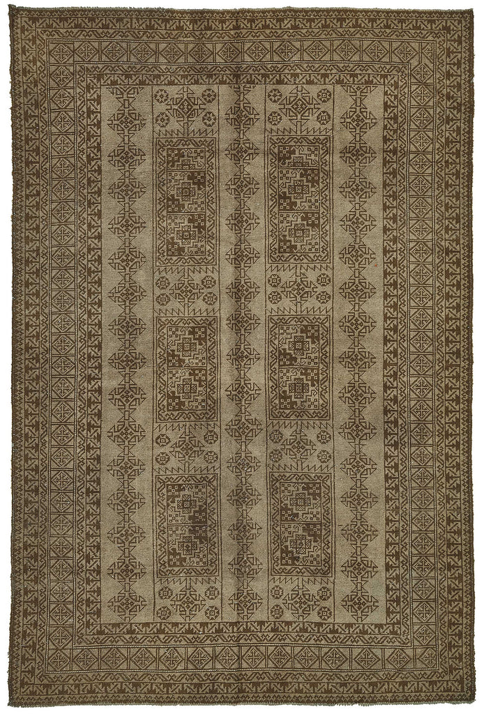 Persian Antique Rug 1.90 x 2.96 - Beige - SamaRugs