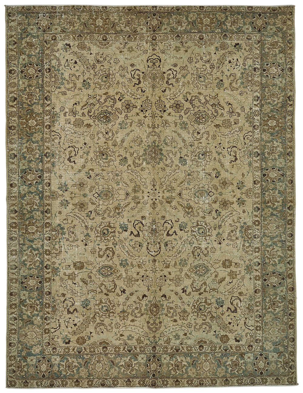 Persian Antique Rug 2.24 x 2.96 - Beige