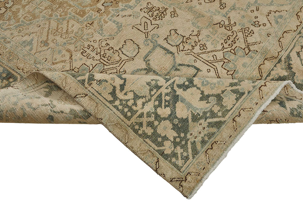 Persian Antique Rug 2.86 x 3.65 - Beige - SamaRugs