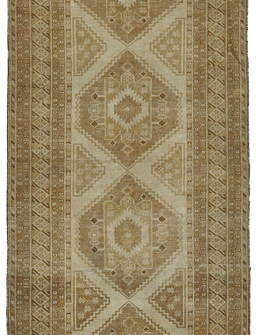 Persian Antique Rug 1.32 x 3.20 - Beige
