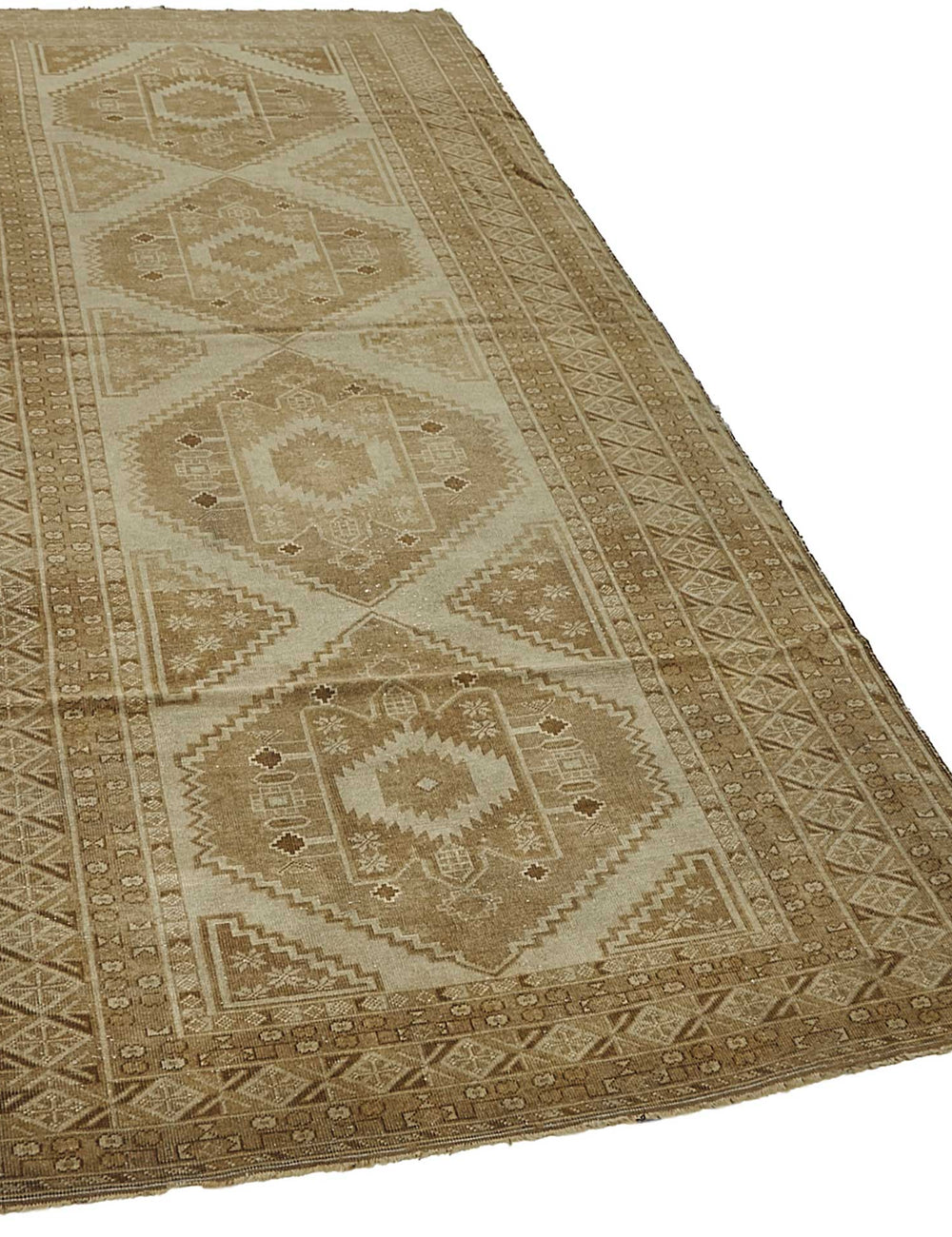 Persian Antique Rug 1.32 x 3.20 - Beige