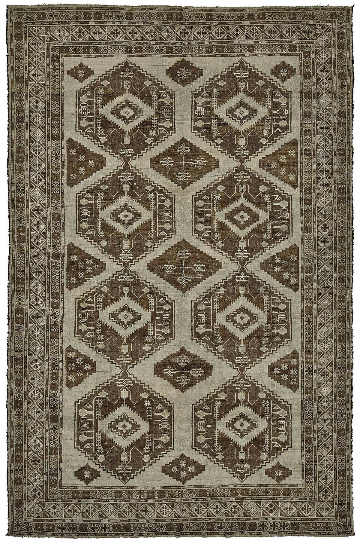 Persian Antique Rug 2.20 x 3.41 - Beige