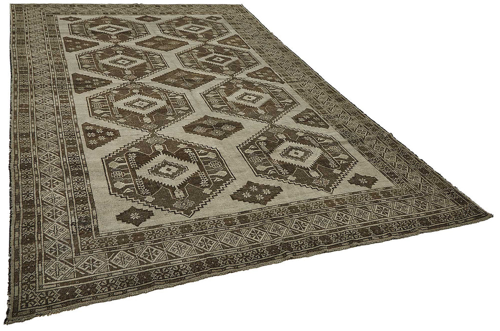 Persian Antique Rug 2.20 x 3.41 - Beige - SamaRugs