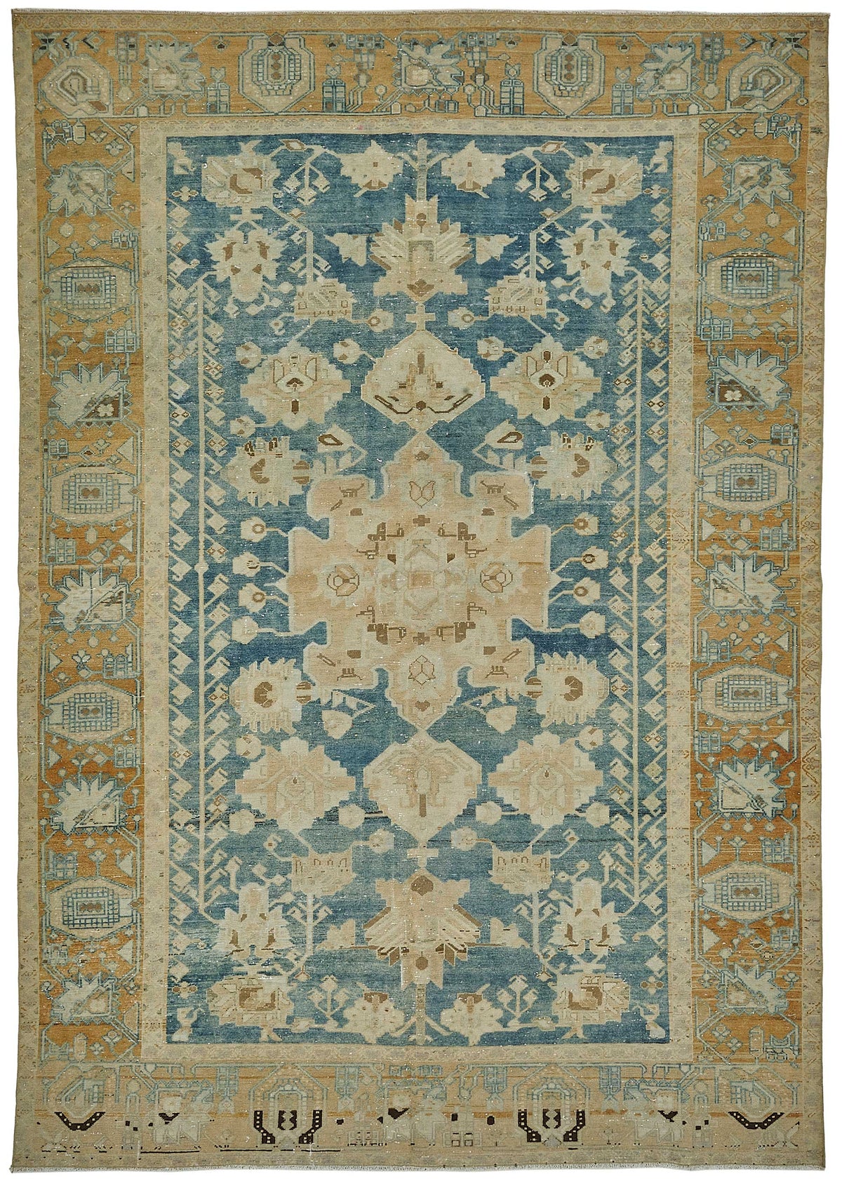 Persian Antique Rug 2.11 x 3.05 - Beige