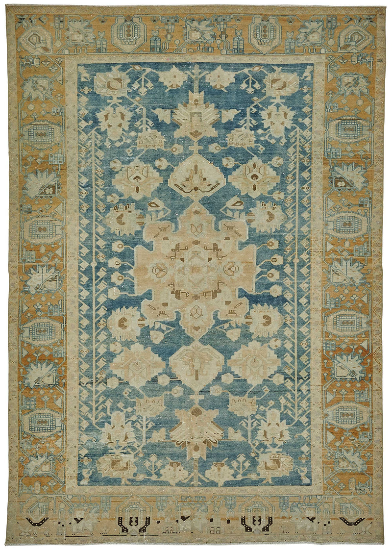Persian Antique Rug 2.11 x 3.05 - Beige - SamaRugs