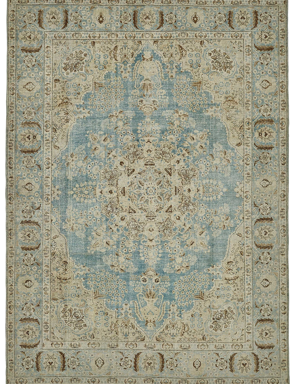 Persian Antique Rug 2.77 x 3.80 - Beige