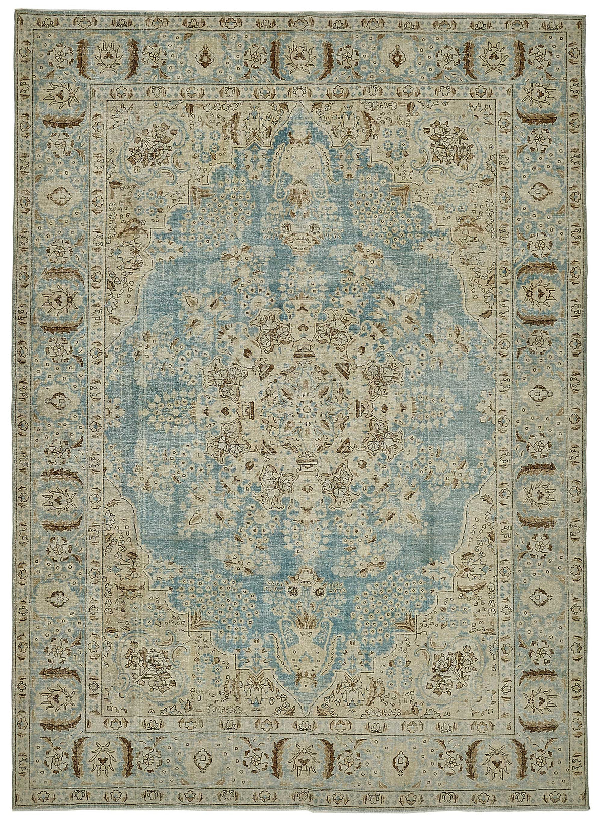 Persian Antique Rug 2.77 x 3.80 - Beige