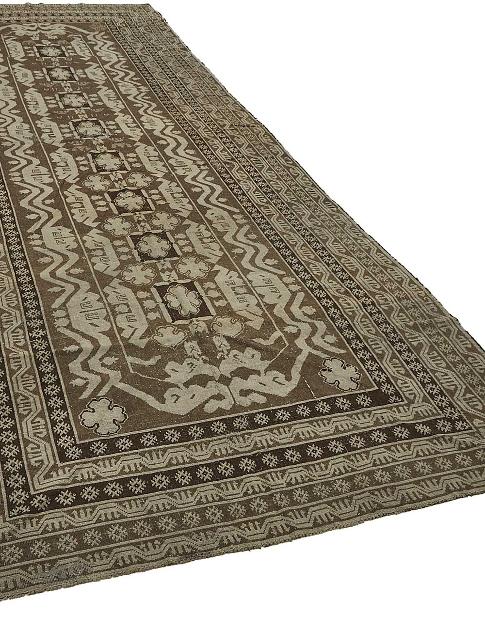 Persian Antique Rug 1.65 x 4.13 - Beige