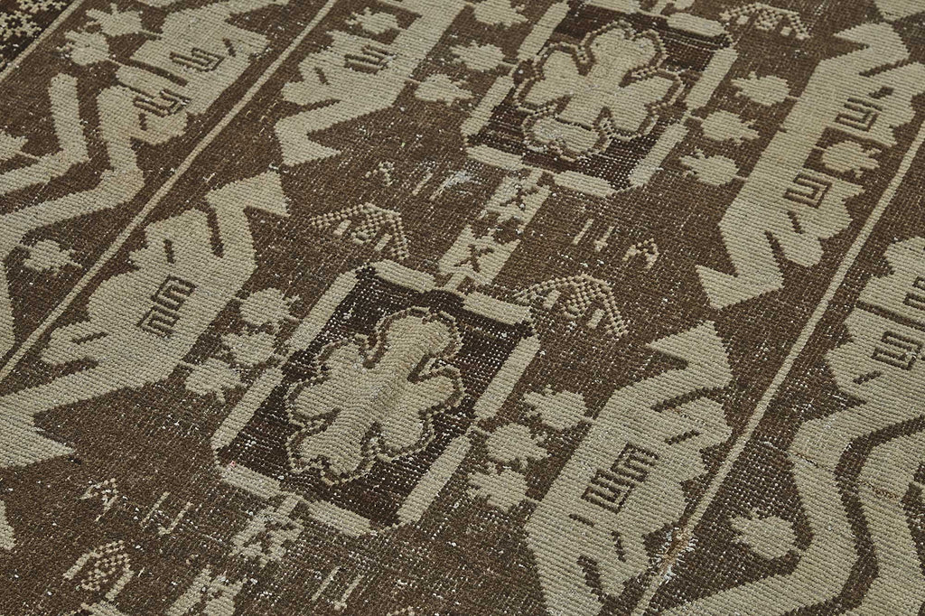 Persian Antique Rug 1.65 x 4.13 - Beige - SamaRugs