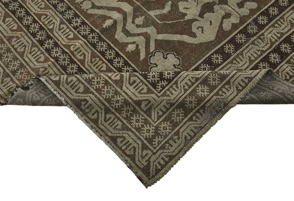 Persian Antique Rug 1.65 x 4.13 - Beige - SamaRugs