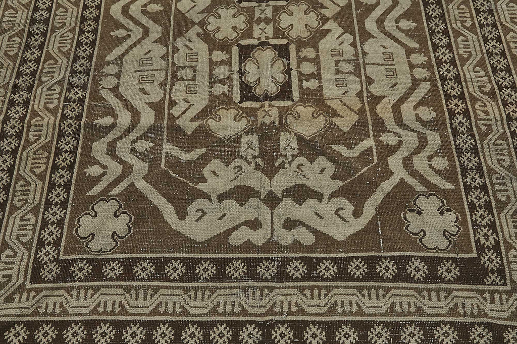 Persian Antique Rug 1.65 x 4.13 - Beige - SamaRugs