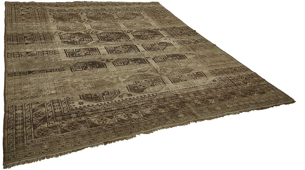 Persian Antique Rug 2.66 x 3.13 - Beige - SamaRugs