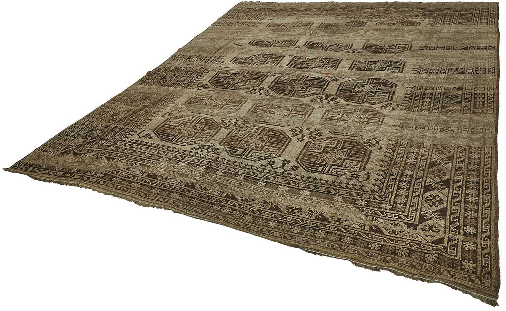 Persian Antique Rug 2.66 x 3.13 - Beige - SamaRugs