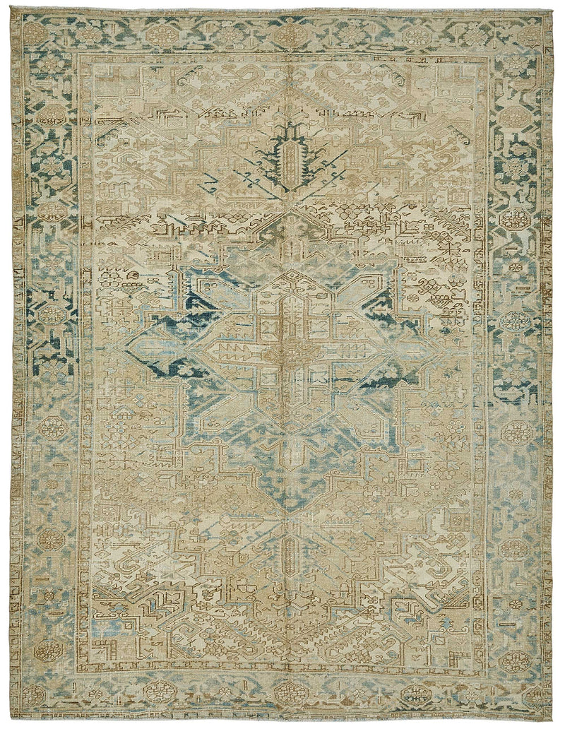 Persian Antique Rug 2.44 x 3.14 - Beige - SamaRugs