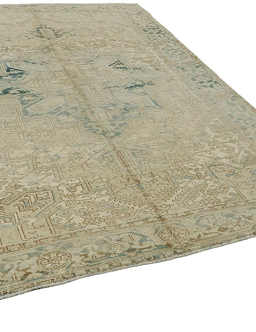 Persian Antique Rug 2.44 x 3.14 - Beige