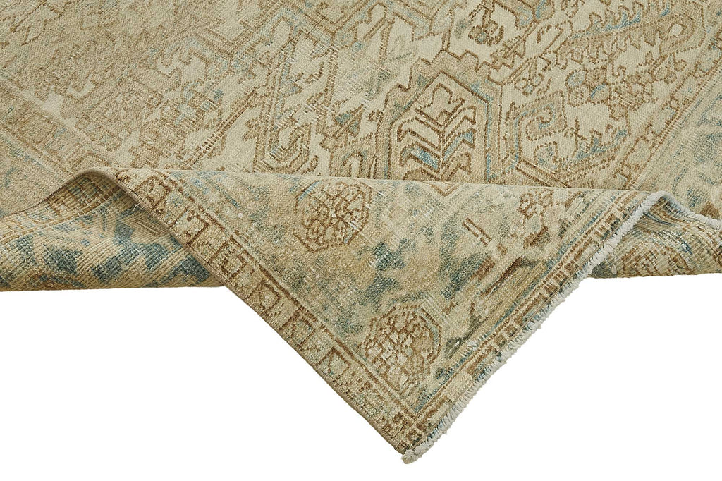 Persian Antique Rug 2.44 x 3.14 - Beige - SamaRugs