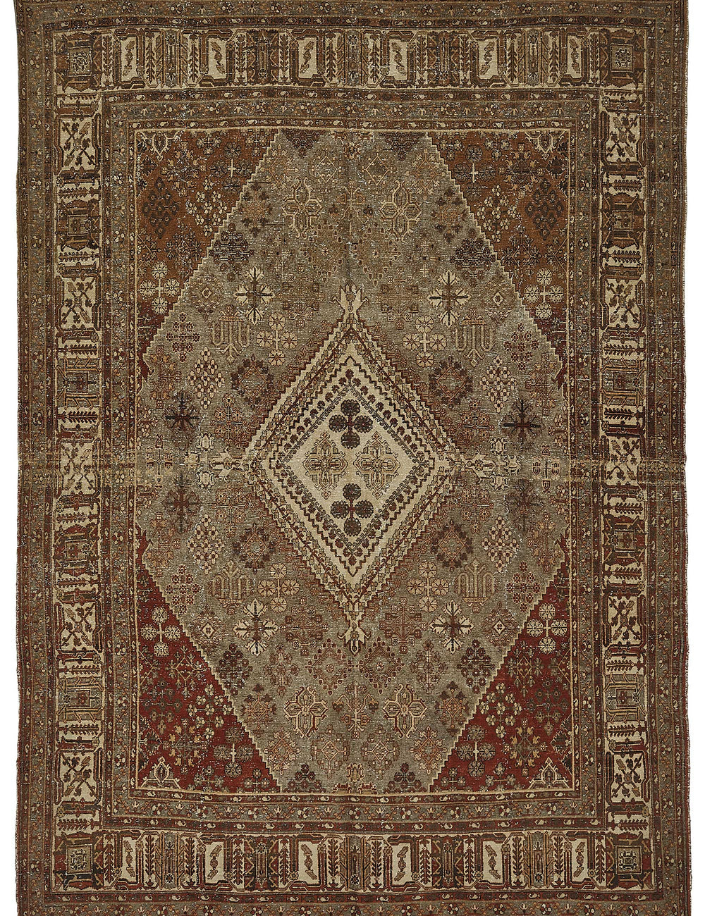 Persian Antique Rug 2.40 x 3.40 - Beige