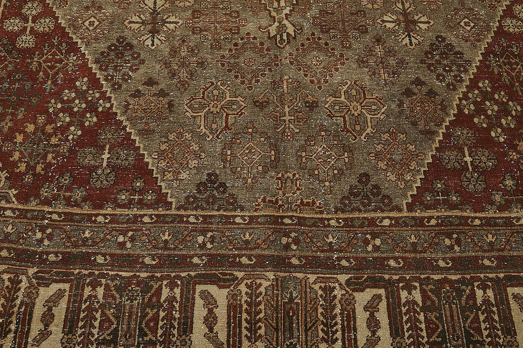 Persian Antique Rug 2.40 x 3.40 - Beige - SamaRugs