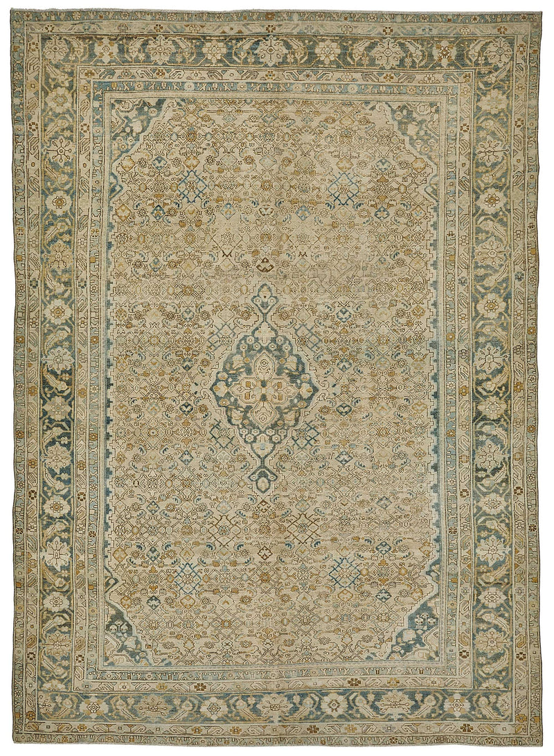 Persian Antique Rug 2.44 x 3.43 - Beige - SamaRugs