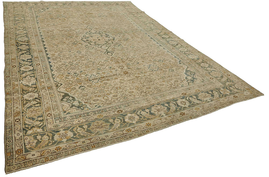Persian Antique Rug 2.44 x 3.43 - Beige - SamaRugs