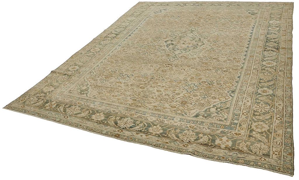 Persian Antique Rug 2.44 x 3.43 - Beige - SamaRugs