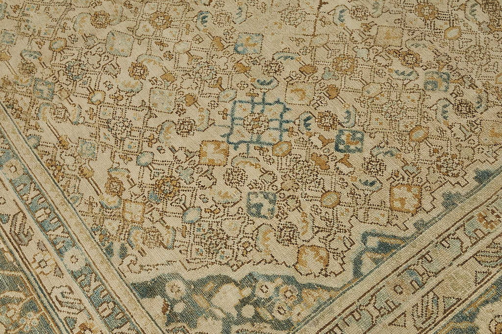 Persian Antique Rug 2.44 x 3.43 - Beige - SamaRugs