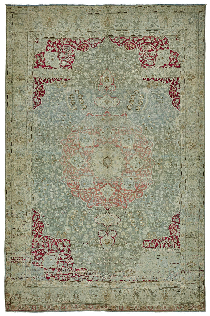 Persian Antique Rug 2.20 x 3.40 - Beige - SamaRugs