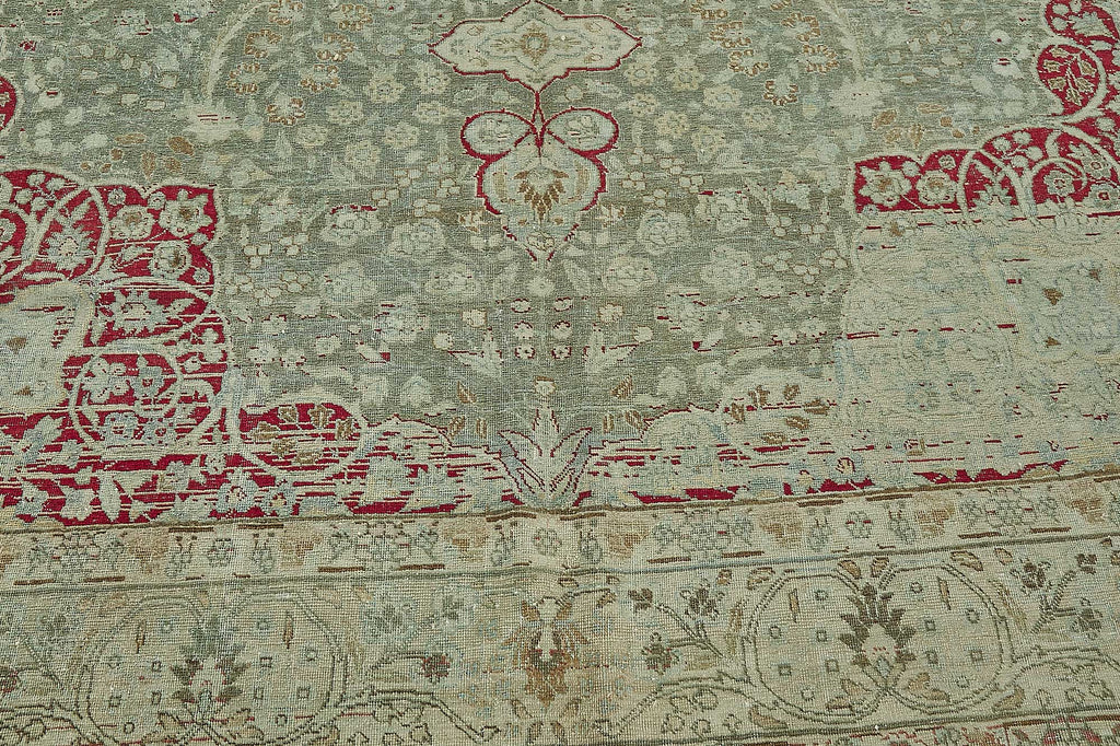 Persian Antique Rug 2.20 x 3.40 - Beige - SamaRugs